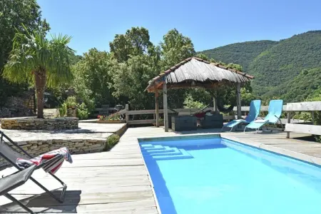 Au milieu de la nature entre Olargues et Prémian, Villa de charme avec piscine privée - Photo 4