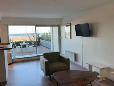 Appartement à Cabourg, Appartement 3 pièces avec accès direct plage et WiFi - L1033930