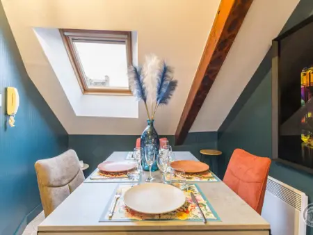 Charmant appartement mansardé à Cherbourg avec style et confort - Photo 11