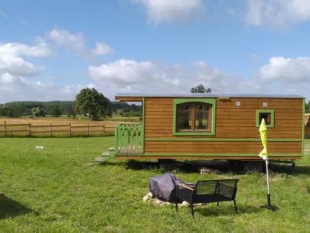 Séjour pittoresque en roulotte équipée, Maison 4 personnes à Cérans Foulletourte Cérans - Photo 3