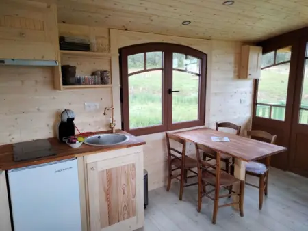 Séjour pittoresque en roulotte équipée, Maison 4 personnes à Cérans Foulletourte Cérans - Photo 5
