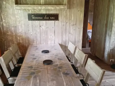 Cabane Trappeur Lodge avec Jacuzzi et Ferme Pédagogique - Photo 4