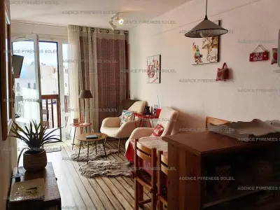 Appartement à Les Angles, F2 au pied des pistes avec WiFi et parking - L1034641