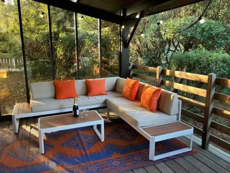 Villa paisible avec piscine chauffée et Wi-Fi, Villa 8 personnes à Lège Cap Ferret - Photo 5