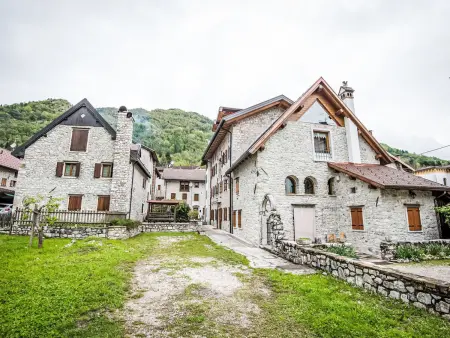 Albergo Diffuso - Cjasa Ustin, Appartement 5 personnes à Lago di Barcis - Photo 14