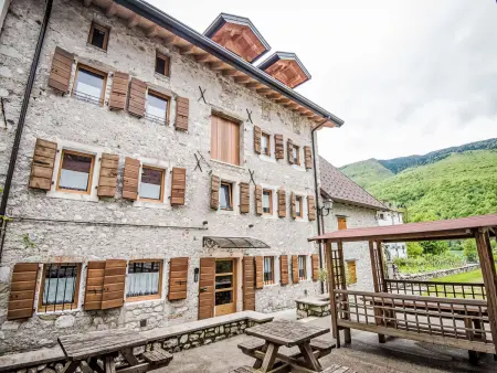 Albergo Diffuso - Cjasa Ustin, Appartement 5 personnes à Lago di Barcis - Photo 17