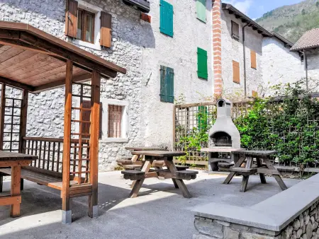 Albergo Diffuso - Cjasa Ustin, Appartement 5 personnes à Lago di Barcis - Photo 18