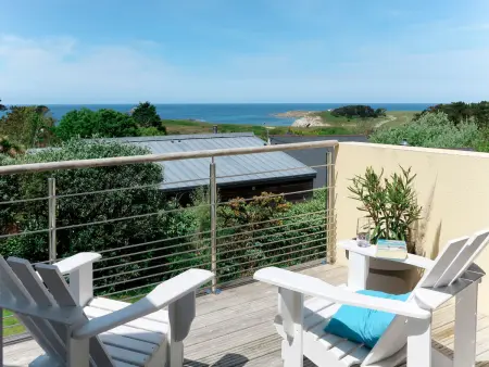 Maison de Plain Pied - Vue Mer, Maison 6 personnes à Plouarzel - Photo 1