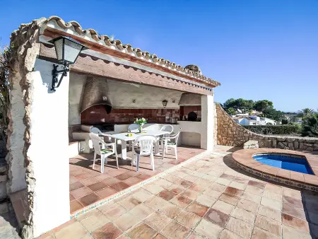 Grande maison Els Pins, de style rustique avec vue sur la mer - Photo 1