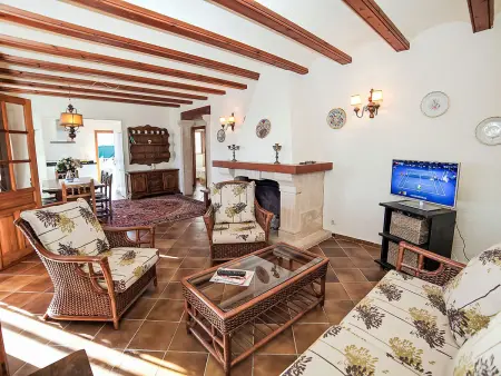 Grande maison Els Pins, de style rustique avec vue sur la mer - Photo 3