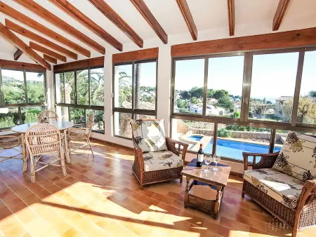 Grande maison Els Pins, de style rustique avec vue sur la mer - Photo 6
