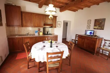 Il Cipresso, Ferme à Poppi avec piscine et vue vallée - Photo 3