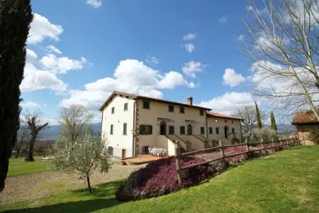 Il Cipresso, Ferme à Poppi avec piscine et vue vallée - Photo 6