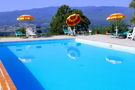 Il Cipresso, Ferme à Poppi avec piscine et vue vallée - Photo 7