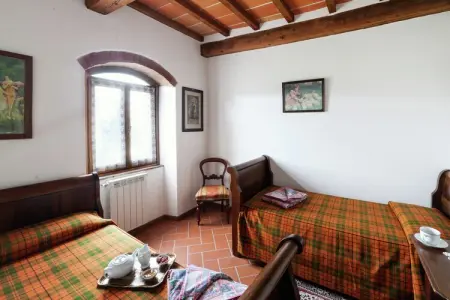 Il Cipresso, Ferme à Poppi avec piscine et vue vallée - Photo 12