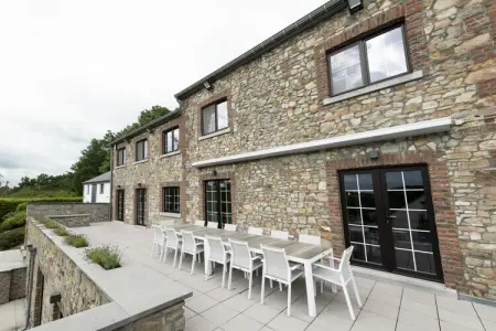 Au bois dormant, Demeure moderne avec piscine privée à Aubel - Photo 9