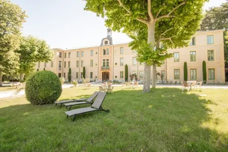 Au château près du Ventoux III, Studio au Château Montbrun avec Piscine - Photo 24