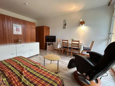 Appartement à Le Dévoluy, Studio confort 4 pers. à 50m des pistes, Wifi, animaux admis - L1037817