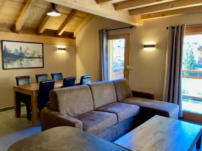 Appartement à Les Deux Alpes, Appartement lumineux 3 pièces, 6 pers, à 250m des pistes, animaux admis - L1038211