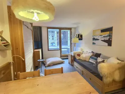 Appartement à Val d'Isère, Charmant 2 pièces centre-ville avec balcon | Animaux acceptés | WIFI inclus - L1038302