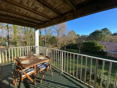 Appartement à Capbreton, T2 cabine calme prox. Boudigau, terrasse, parking, 4 pers. - L1038440