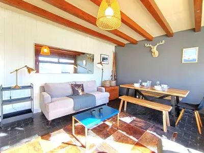 Appartement à Saint Lary Soulan, T2 confortable pour 4 pers avec balcon sud et parking à 1700m d'altitude - L1038830