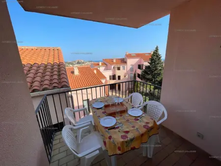 Appartement à Collioure, Appartement à Collioure avec garage et vue sur les collines - L1038917