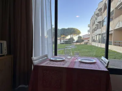 Appartement à Fleury Saint Pierre la Mer, Studio cabine près de la plage pour 4 pers., animaux admis - L1039395