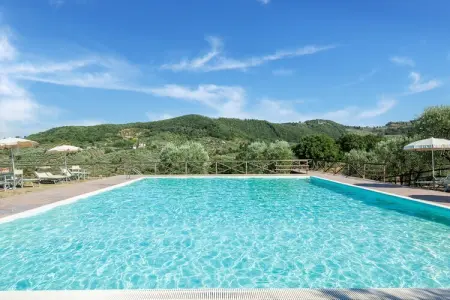 La Casa dei Due Olivi, Demeure de ferme avec piscine et charme toscan - Photo 16