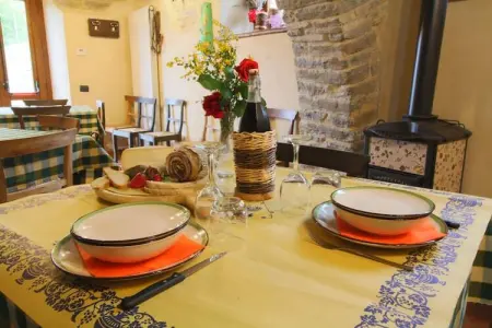 Sole, Ferme à Marche avec piscine et vue - Photo 32