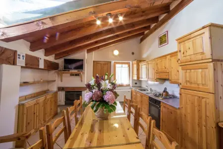 Chalet Antey Penta, Appartement avec cheminée - Photo 3