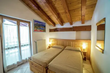 Chalet Antey Penta, Appartement avec cheminée - Photo 7