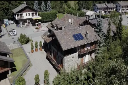 Chalet Antey Penta, Appartement avec cheminée - Photo 9