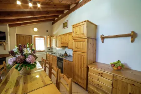 Chalet Antey Penta, Appartement avec cheminée - Photo 11