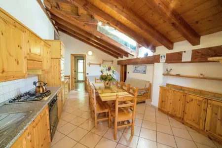 Chalet Antey Penta, Appartement avec cheminée - Photo 12