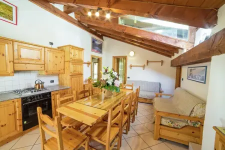 Chalet Antey Penta, Appartement avec cheminée - Photo 13