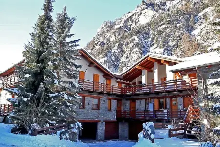 Chalet Antey Penta, Appartement avec cheminée - Photo 24