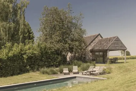 Au Milieu De Nulle Part, Gîte à Haut-Bois avec piscine privée - Photo 17