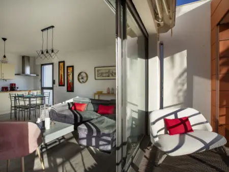 Le Garden Beach, Appartement 4 personnes à Villeneuve Loubet - Photo 11