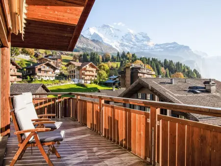 Bella Vista Apt. No. 10, Appartement 6 personnes à Wengen - Photo 3