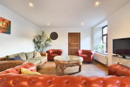La Taupinière, Ferme spacieuse avec sauna située à Jevigne - Photo 9