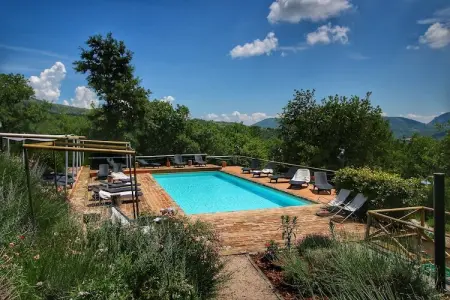 Ottodenari, Agritourisme avec vue sur la vallée avec piscine - Photo 3