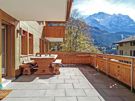 Bergfrieden Apt. 2, Appartement 4 personnes à Wengen - Photo 12