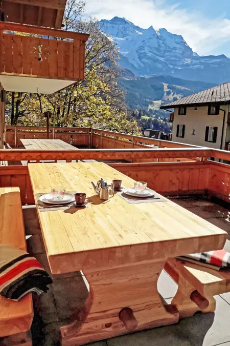 Bergfrieden Apt. 2, Appartement 4 personnes à Wengen - Photo 14