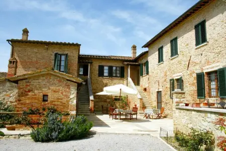 Terra, Ferme en Toscane avec piscine - Photo 8