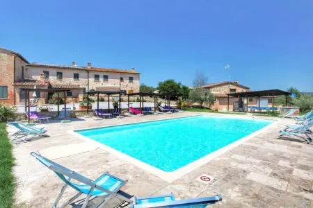 Terra, Ferme en Toscane avec piscine - Photo 10