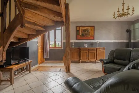 Maison Chartier, Maison de vacances vintage à Nouart - Photo 9