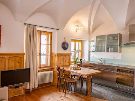 Chesa Chascharia 1, Appartement 3 personnes à Samedan - Photo 4