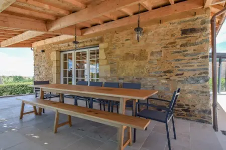 Gite Brouillac, Chalet au sommet d'une colline avec piscine - Photo 21