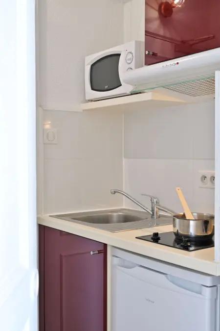 Rés. Les Calanques, studio 2 pers, Appartement 2 personnes à Ajaccio - Photo 10